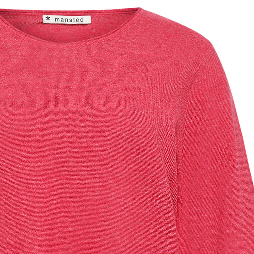 Mansted - Mirabelle Eco Pullover - Fuchsia