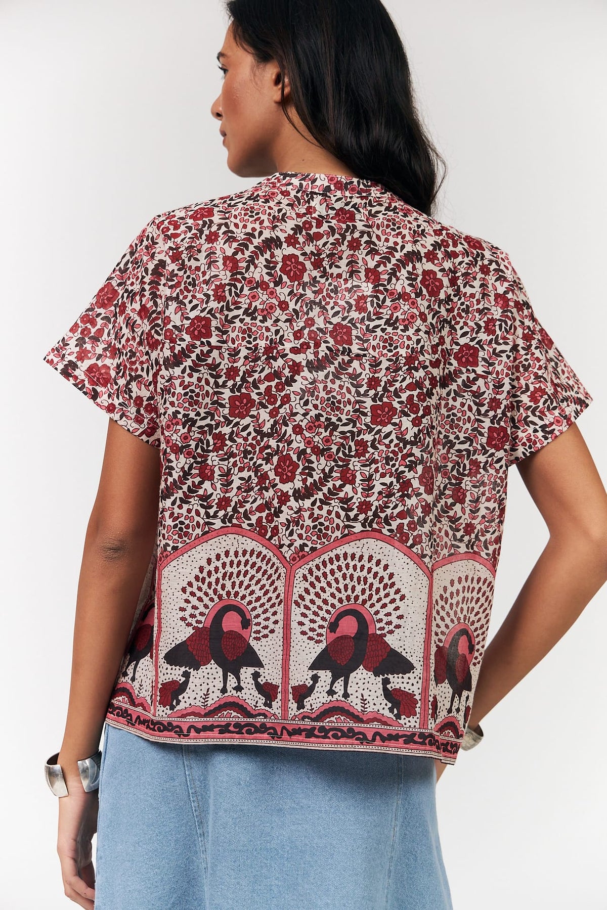 Lollys - MyaLL Shirt SS  - Red