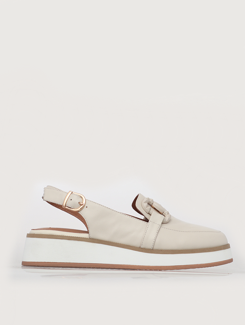 Alfie &amp; Evie -  Quantum Loafer - Cream