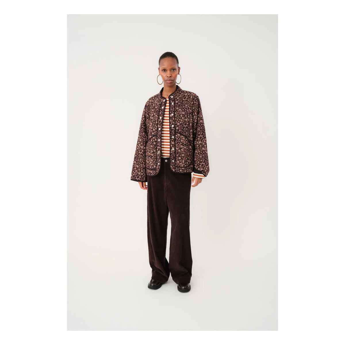 Lollys Laundry - Rome Jacket - Dark Mokka