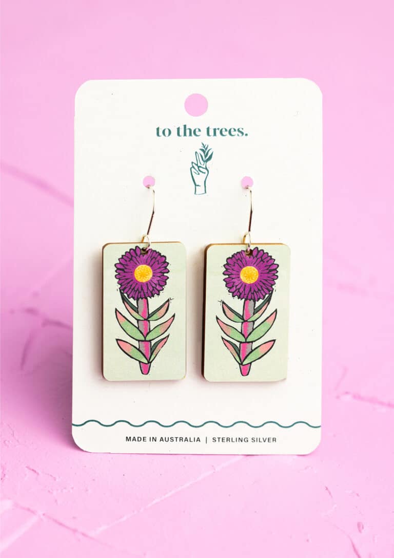 To The Trees - Pig Face Earrings