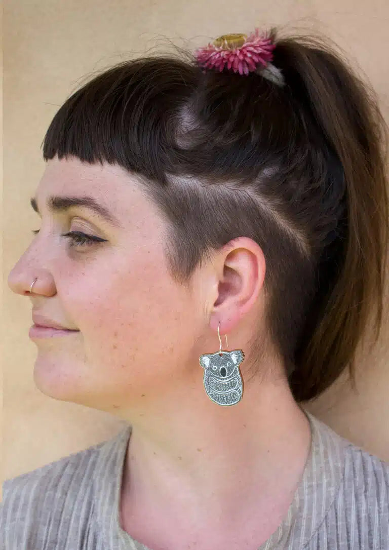 To The Trees - Koala Earrings