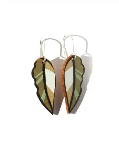 To The Trees - Gum Leaves Earrings - Small