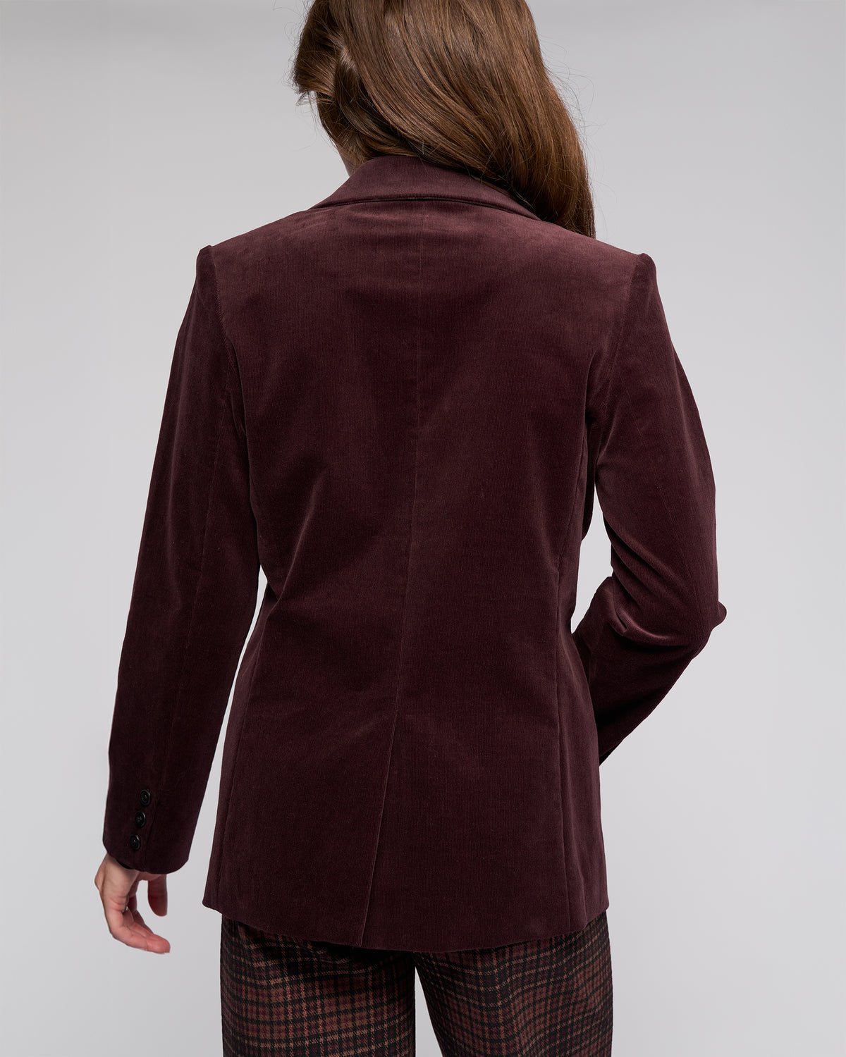 Vassalli - Cord Blazer - Merlot