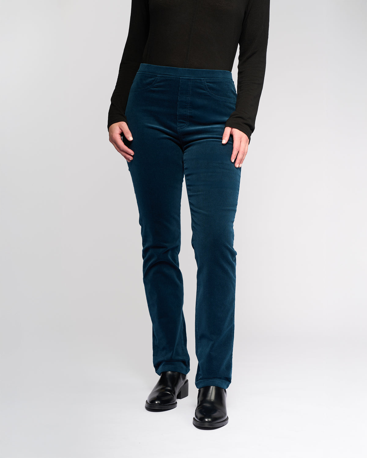 Vassalli -  Bay Cord - Pull on - Petrol - 234M