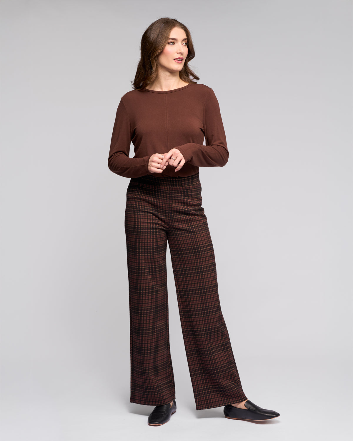 Vassalli -  Loft Pull On Pant - Cherry - 235