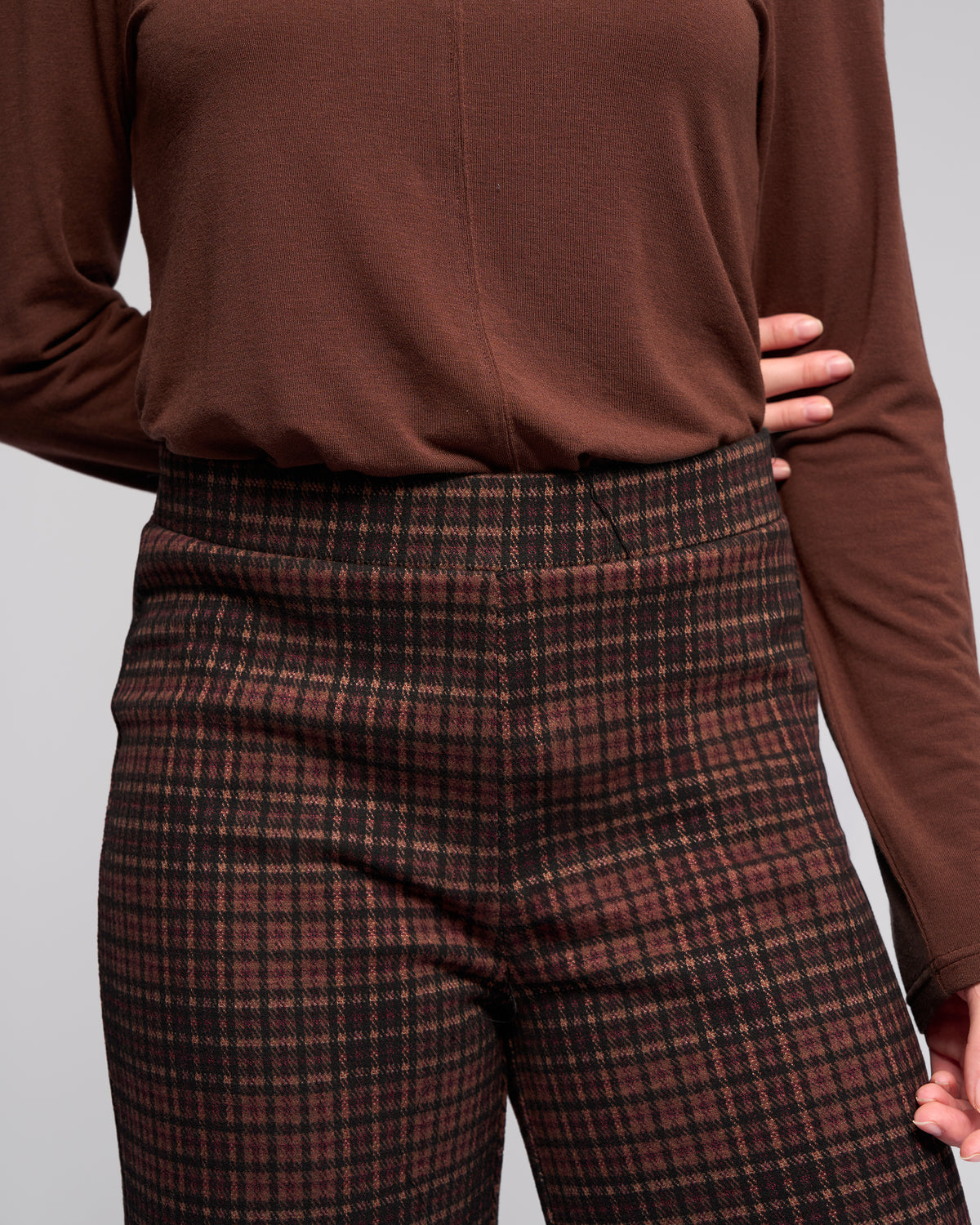 Vassalli -  Loft Pull On Pant - Cherry - 235