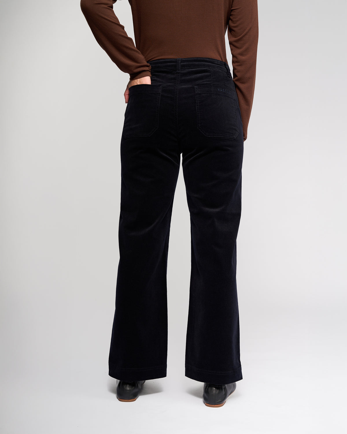 Vassalli -  Market Cord Pant - Midnight - 5039