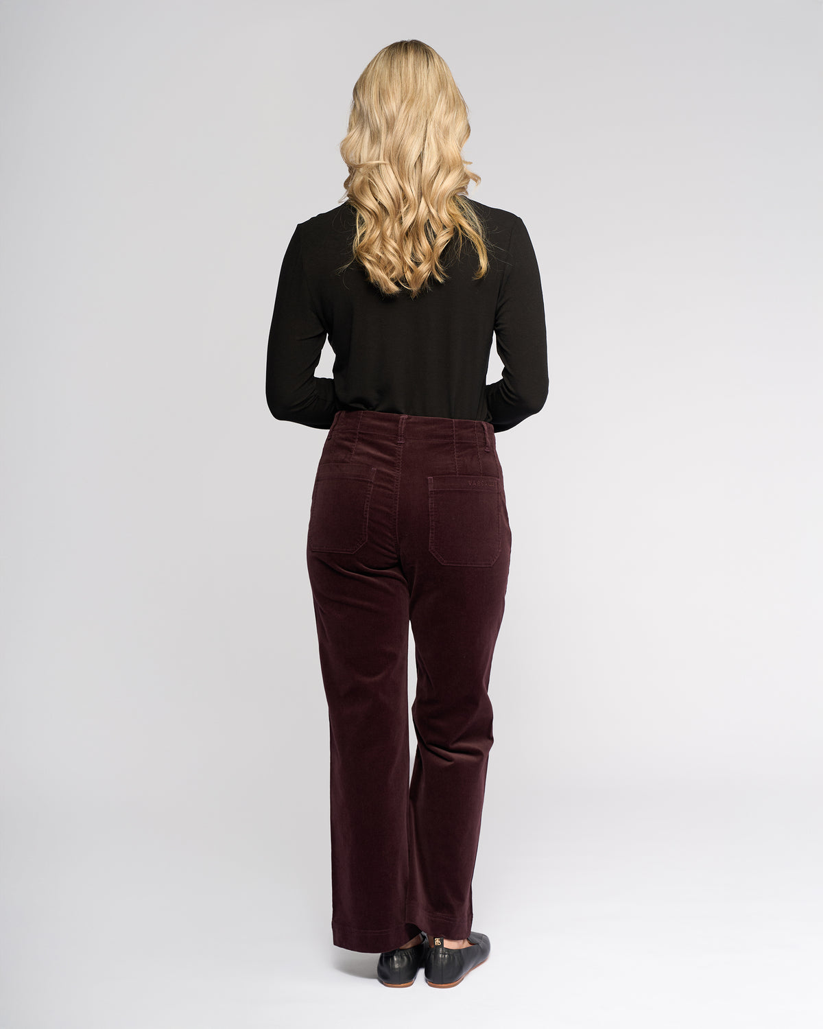 Vassalli -  Daily Cord Pant - Merlot