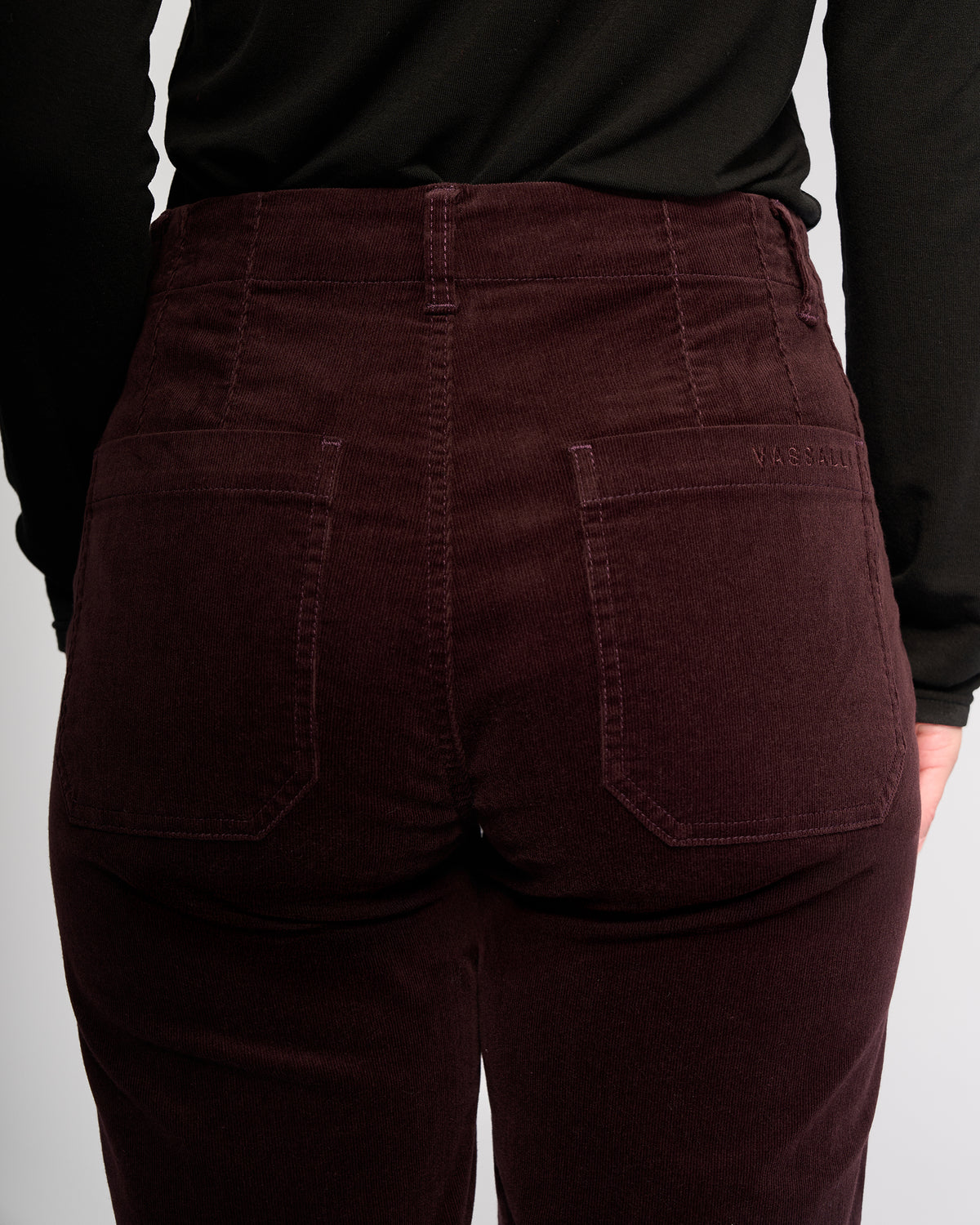 Vassalli -  Daily Cord Pant - Merlot