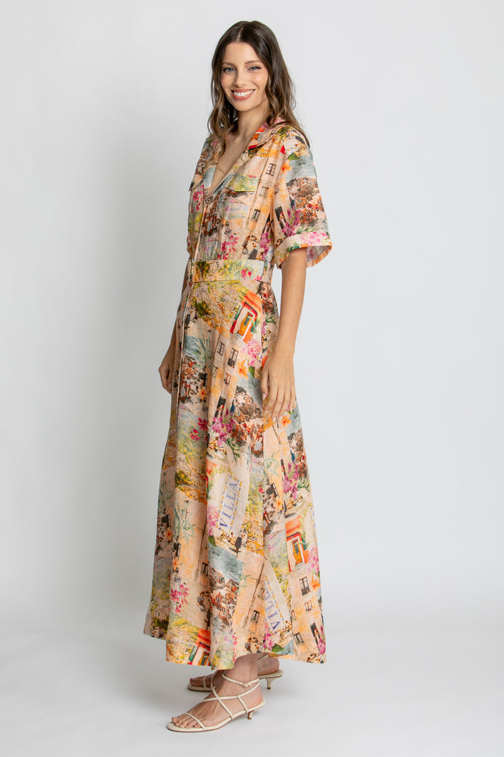 Kachel - Charlie Maxi Dress - Capri