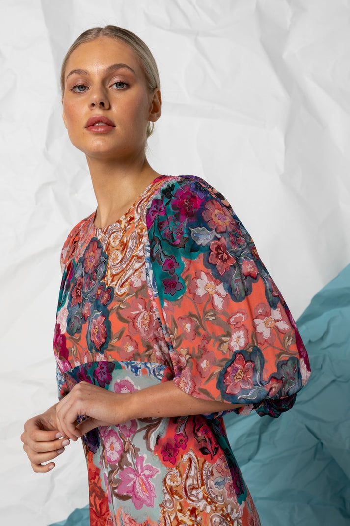 Kachel - Claire Maxi Dress - Nile