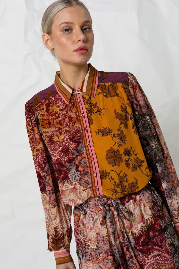 Kachel - Sage Shirt - Multi