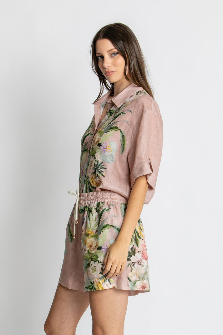 Kachel -  Luna Shirt - Fleur Amour
