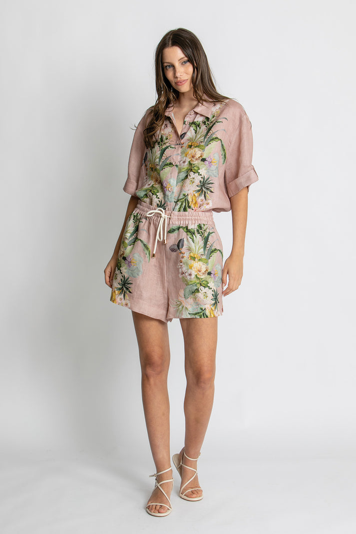 Kachel -  Luna Shirt - Fleur Amour