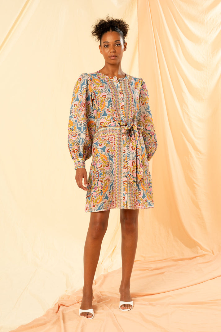 Kachel -  Ottavia Mini Shirt Dress