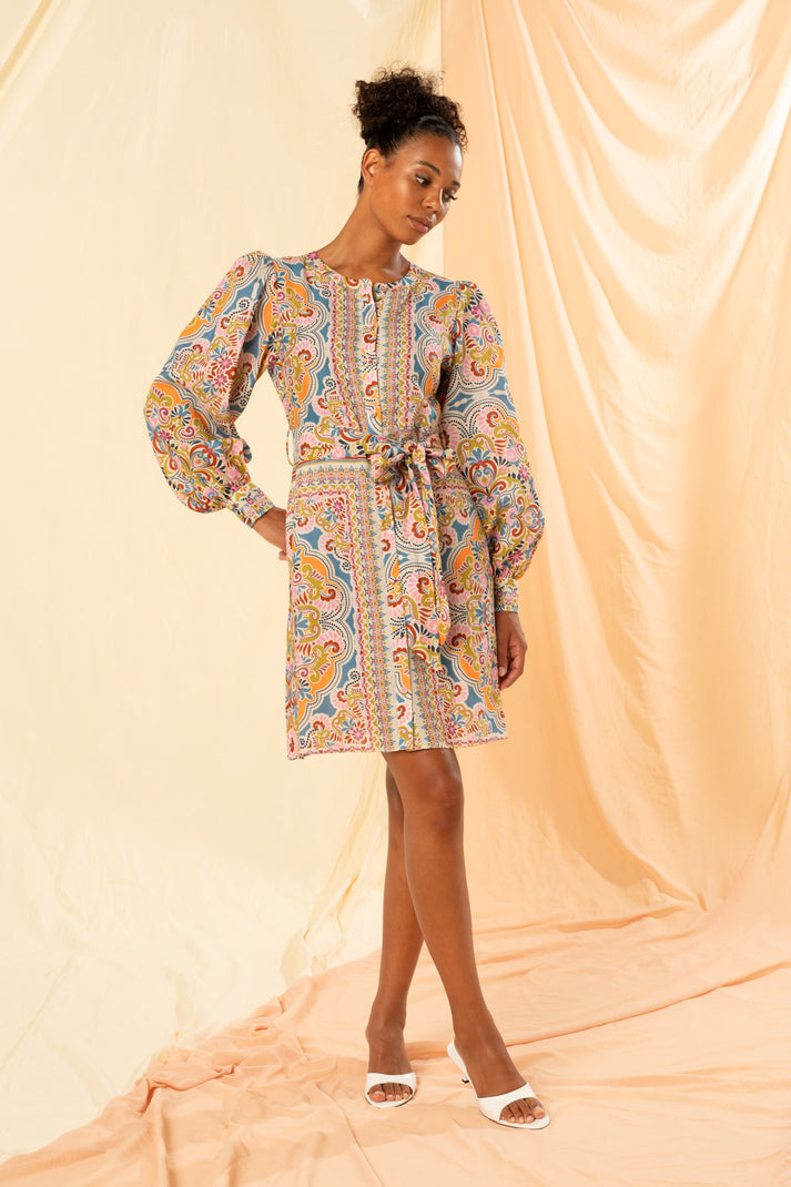 Kachel -  Ottavia Mini Shirt Dress