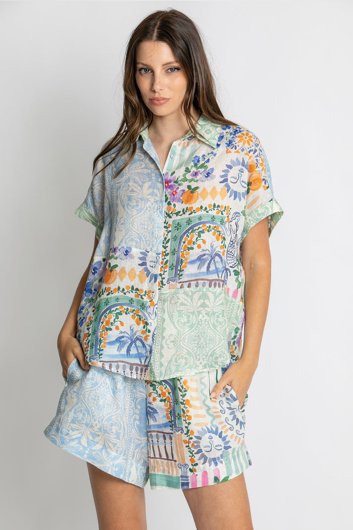 Kachel -  Naomi Shirt - Multi
