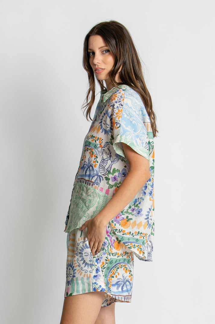 Kachel -  Naomi Shirt - Multi