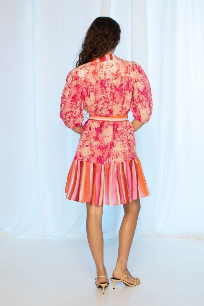 Kachel - Zoey Mini Dress - Multi
