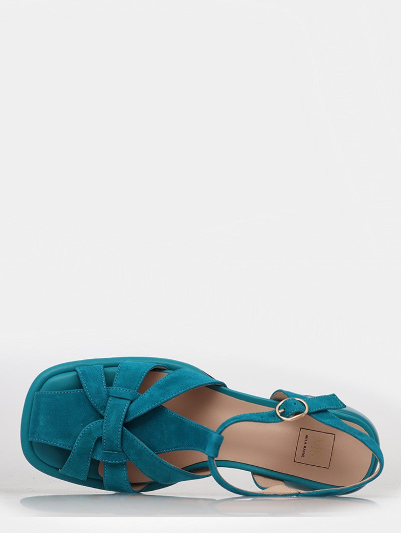 Alfie &amp; Evie - Yael Sandal - Turqouise Suede