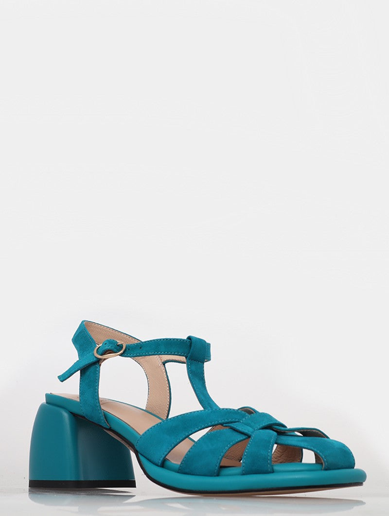 Alfie &amp; Evie - Yael Sandal - Turqouise Suede