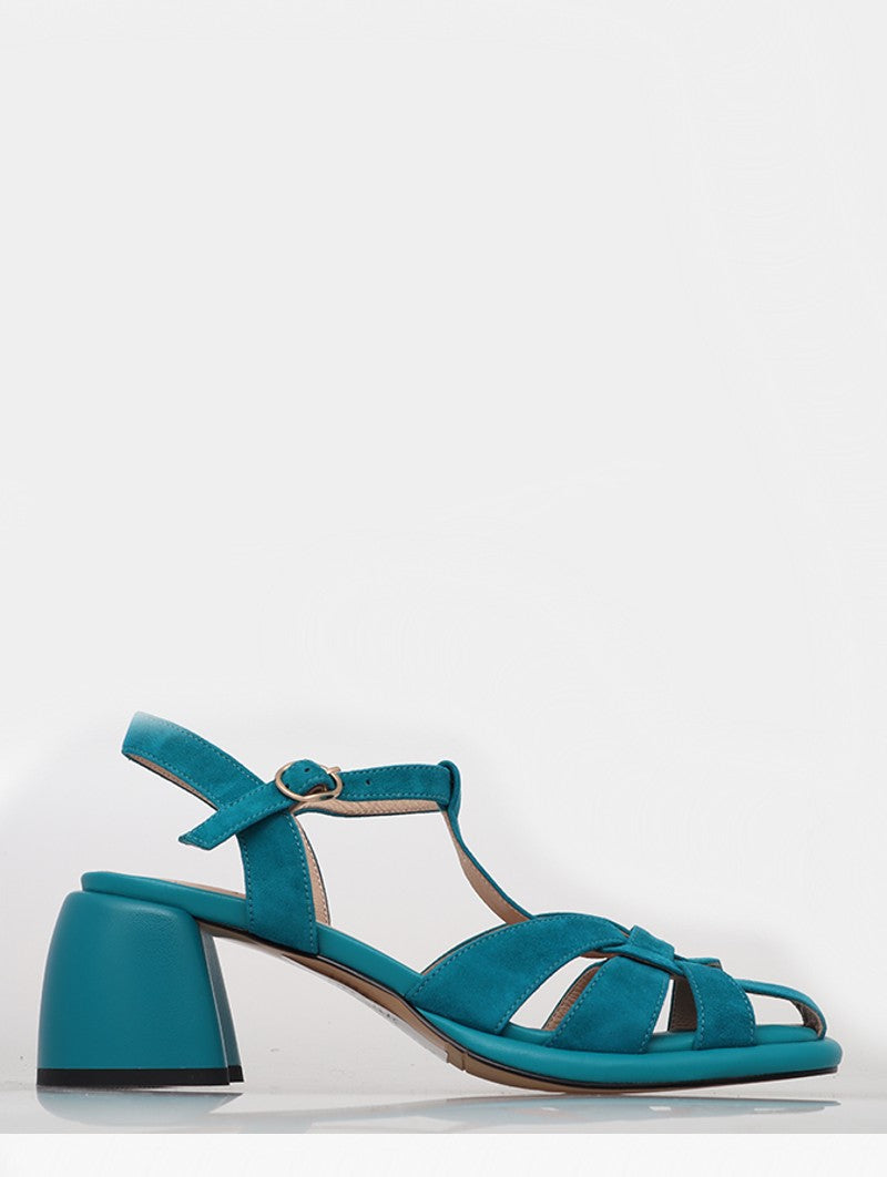 Alfie &amp; Evie - Yael Sandal - Turqouise Suede