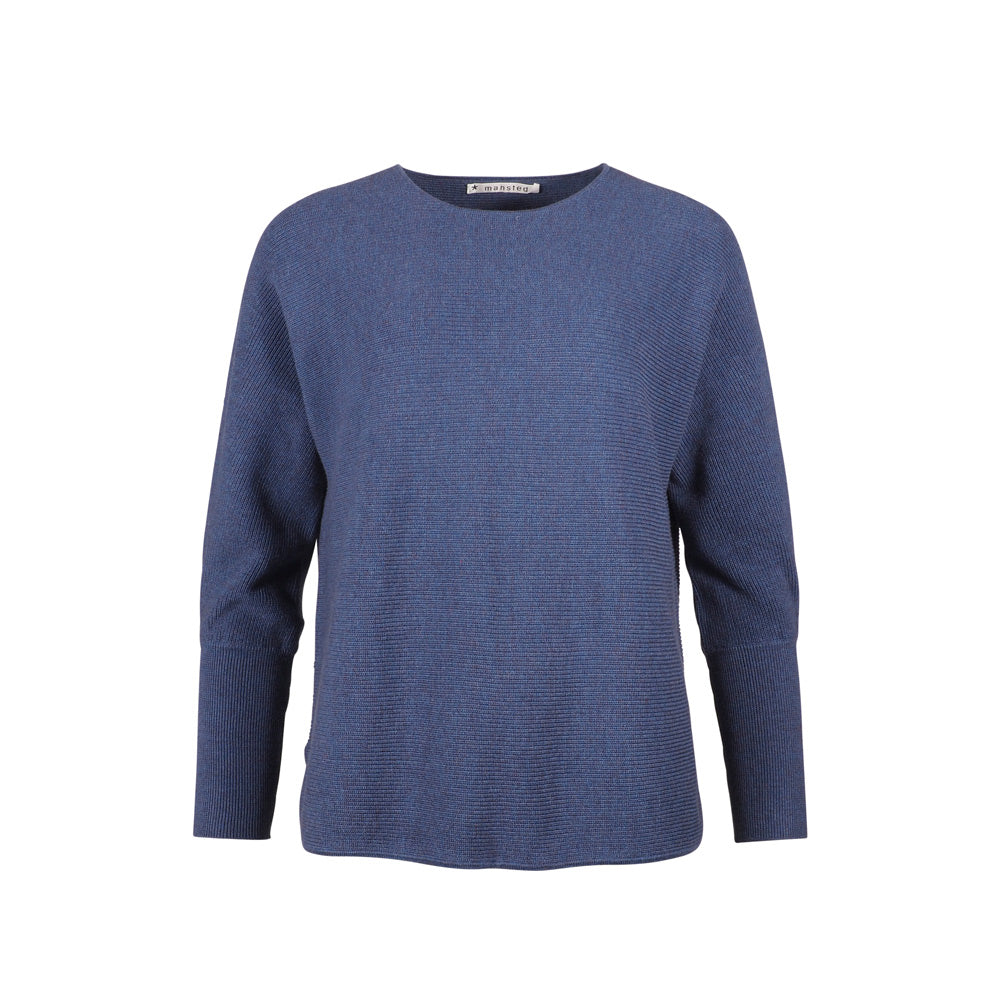 Mansted - Neria Eco Cotton Knit - Soft Blue