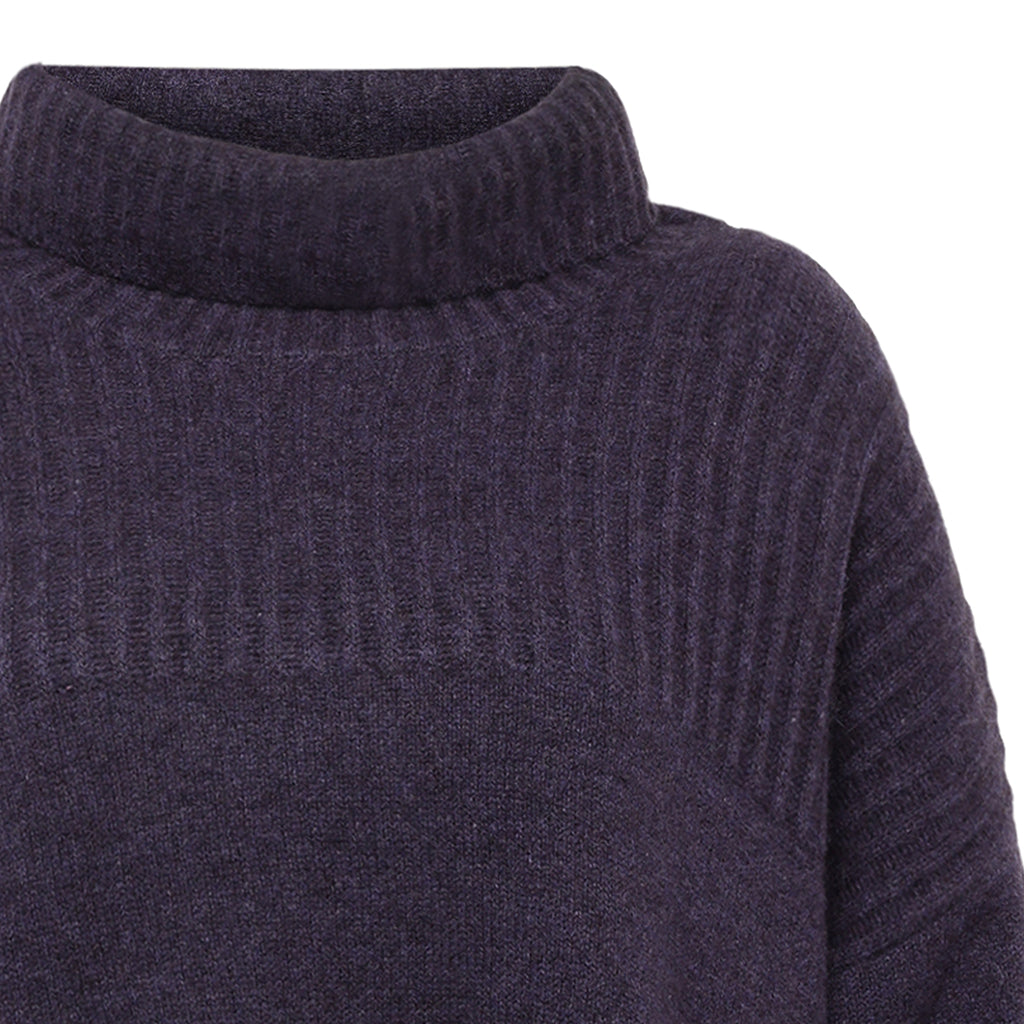 Mansted -  Zaga Yak Chunky Loose - Plum