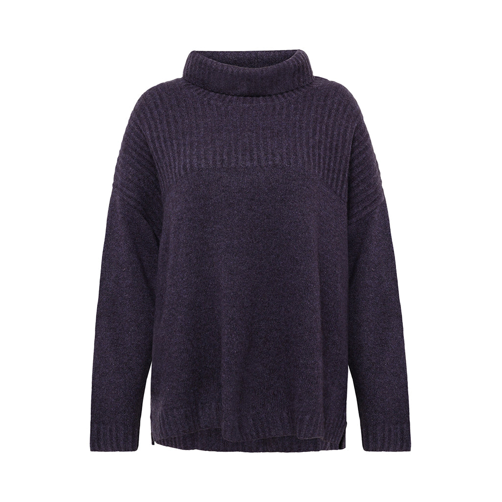 Mansted -  Zaga Yak Chunky Loose - Plum