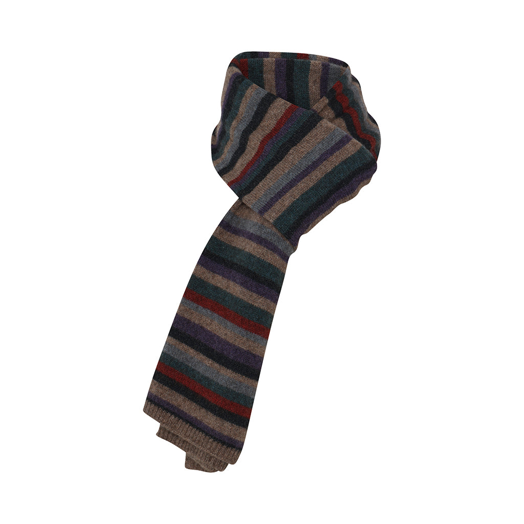 Mansted -  Zett Stripe Wrap - Mushroom