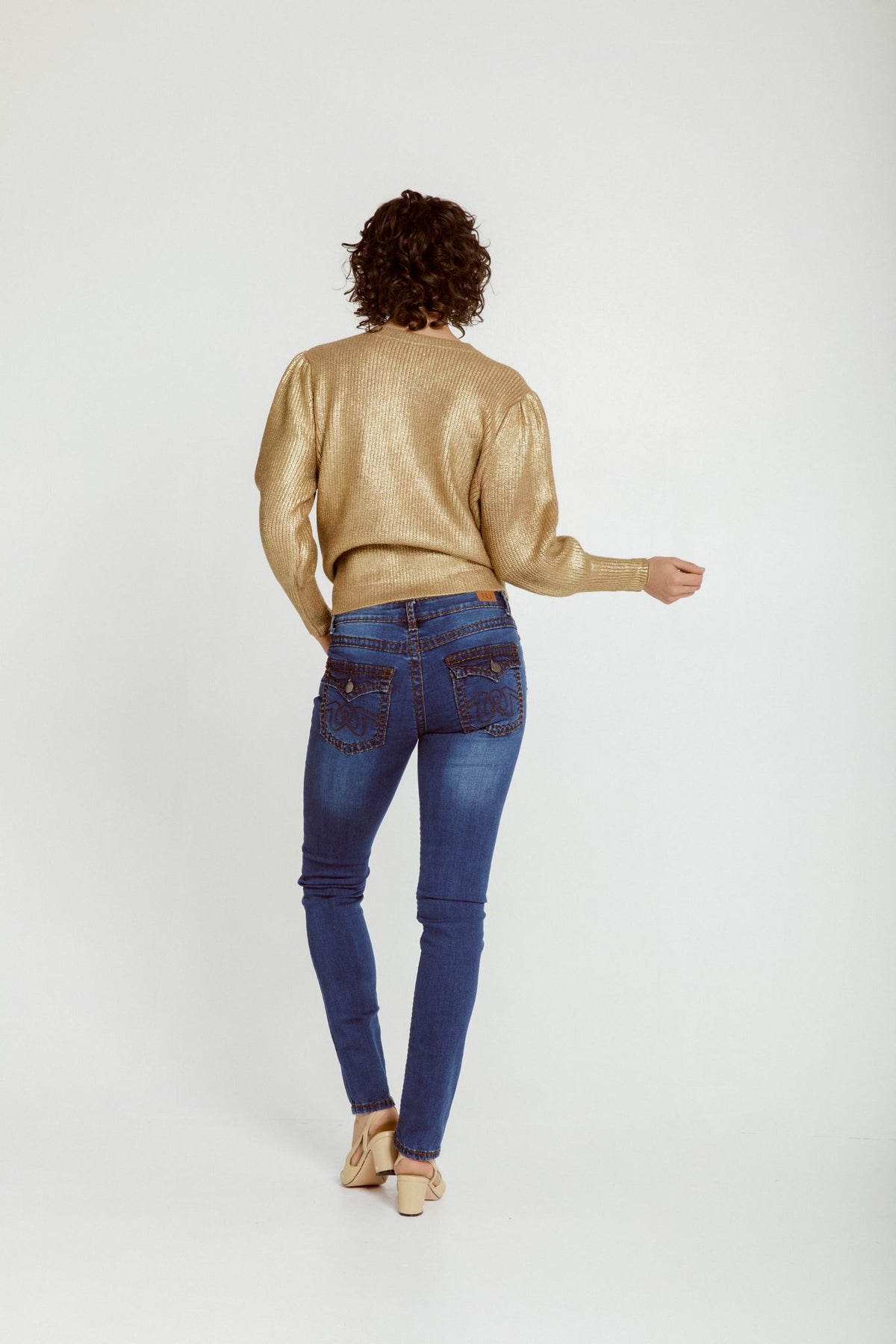 New London Jeans  - Chelsea - Winter Bronze Stitch