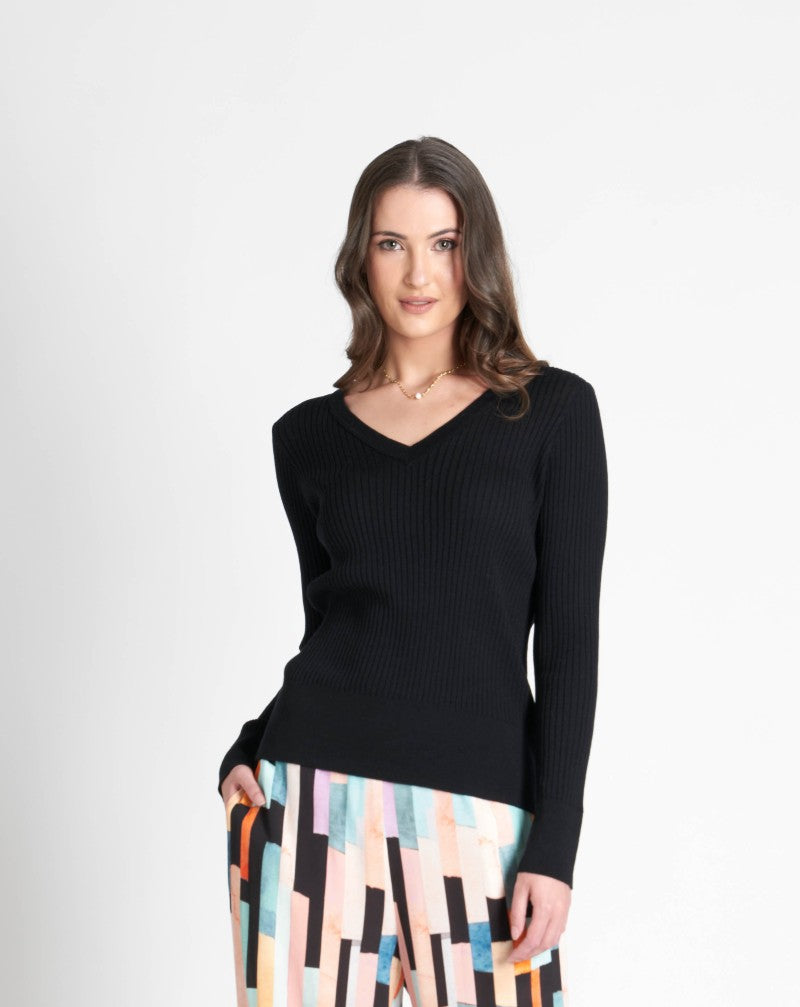 Foil  - She&#39;s So Fine - Merino Sweater - Black