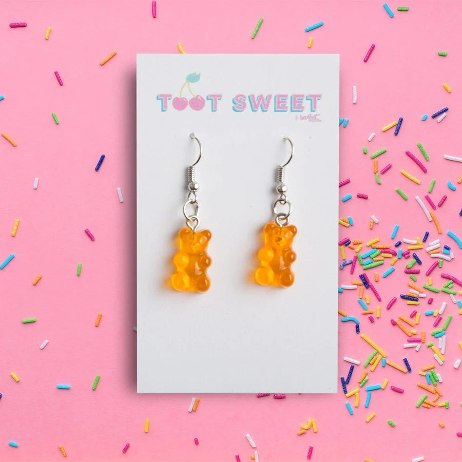 Toot Sweet - Gummy Bear Drop Earrings