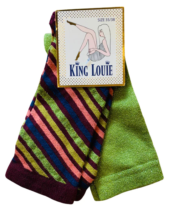 King Louie -  Socks 2-Pack Cabana - Portobello Red