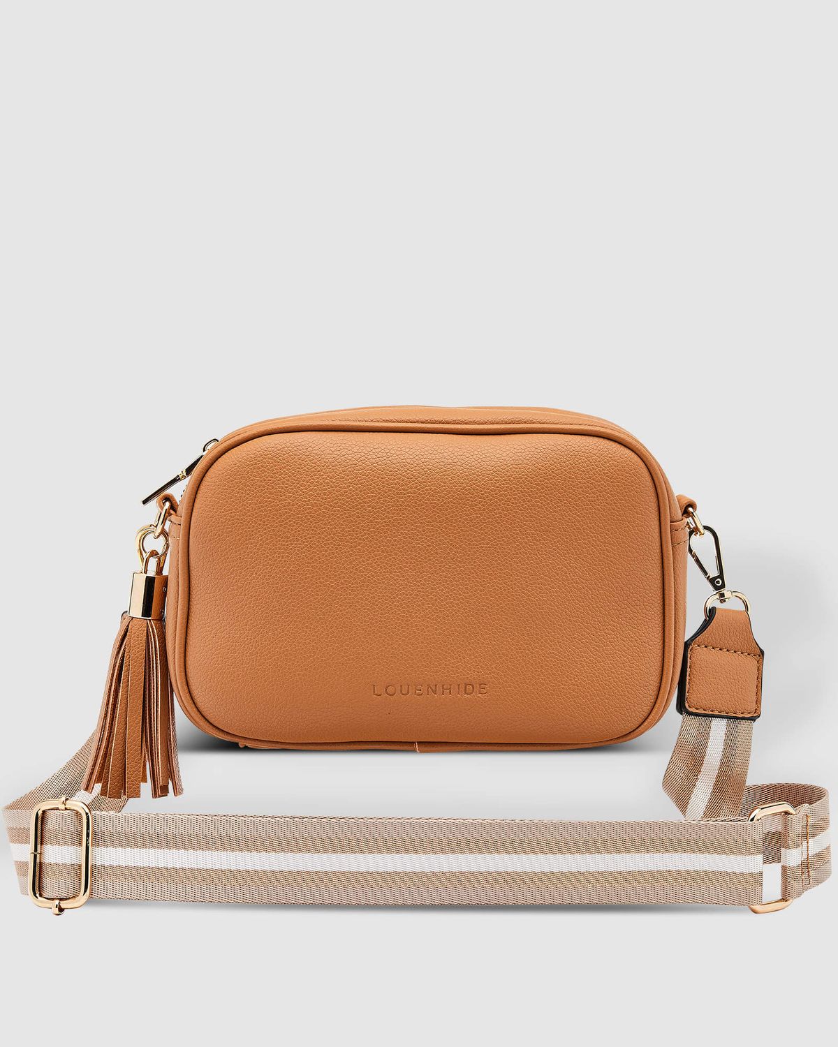 Louenhide - Jacinta Crossbody - Metallic Camel