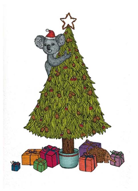 Nonsense Maker Card - Koala Tree